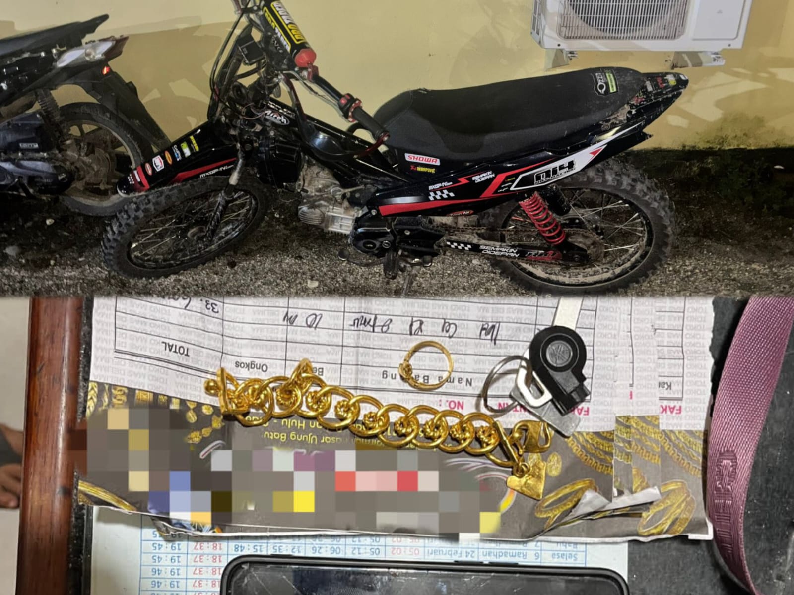 BB Kasus Pembobolan Rumah