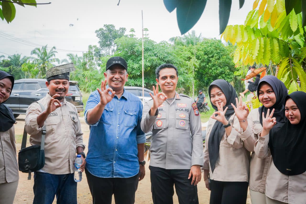 Bupati Anton dan Kapolres Rohul
