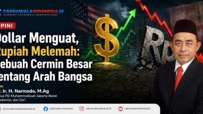 Dollar Menguat Rupiah Melemah