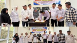 Bawaslu Kampar MoU dengan Dipersip, Langkah Strategis Perkuat Pengawasan Partisipatif Melalui Literasi