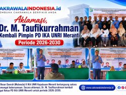Aklamasi, Dr. M. Taufikurrahman Kembali Pimpin PD IKA UNRI Meranti Periode 2026-2030
