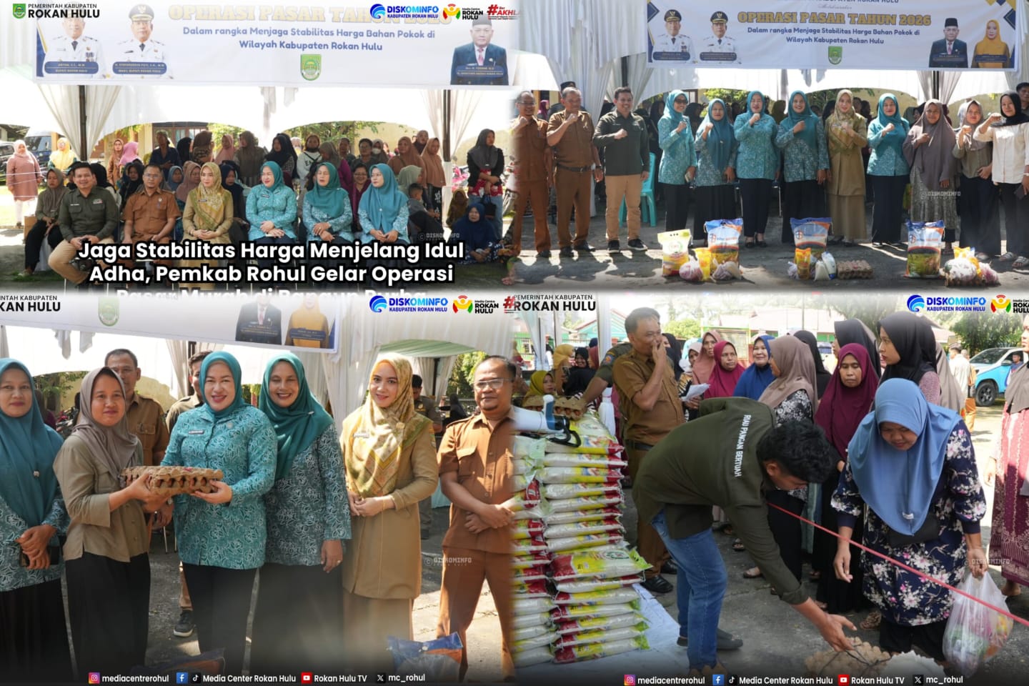 Pasar Murah Pemkab Rohul