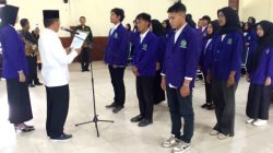 Ketua STIE Bangkinang Lantik Pengurus ORMAWA Periode 2025-2027