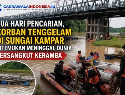 Dua Hari Pencarian, Korban Tenggelam di Sungai Kampar Ditemukan Meninggal Dunia Tersangkut Keramba