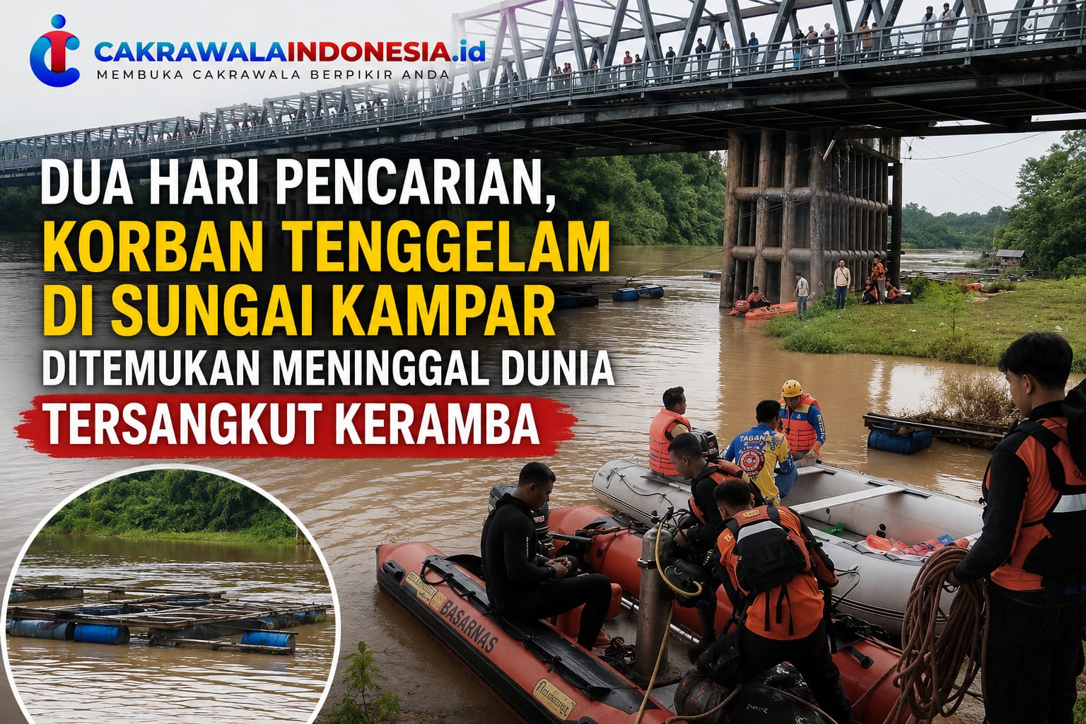 Pencarian Korban Tenggelam