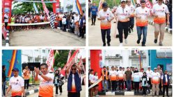 Bupati Kampar Lepas Peserta Polkam Run 5K 2026, Meriahkan Dies Natalis ke-18 Politeknik Kampar