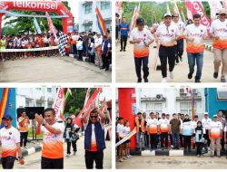 Bupati Kampar Lepas Peserta Polkam Run 5K 2026, Meriahkan Dies Natalis ke-18 Politeknik Kampar