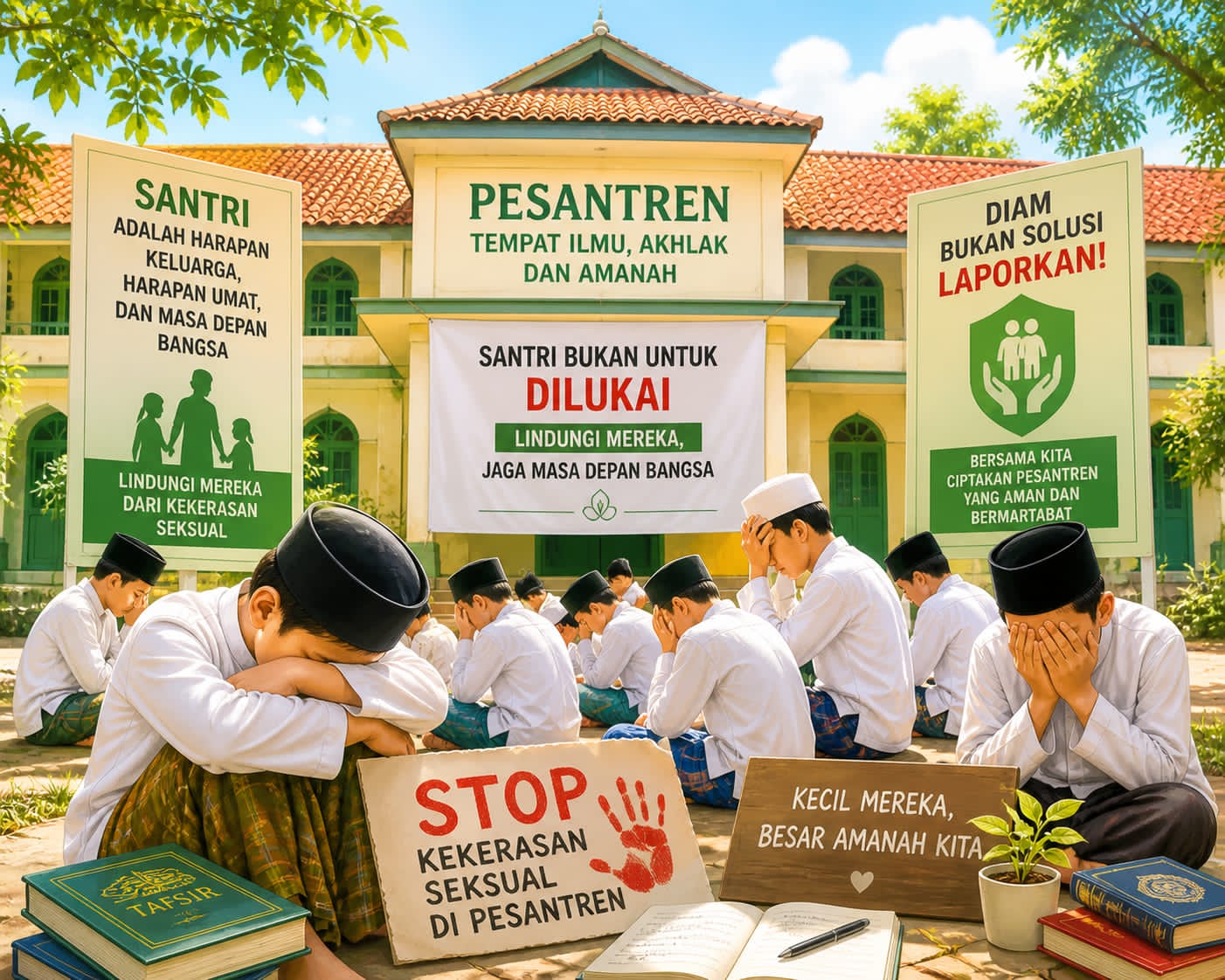 Stop Kekerasan Seksual di Pesantren