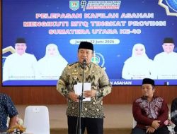 Bupati Asahan Resmi Berangkatkan Kafilah MTQ untuk Ajang MTQ Sumut 2026