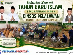 Sukseskan Semarak Tahun Baru Islam 1448 Hijriah, Dinsos Pelalawan Turut Berpartisipasi