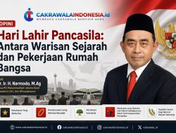 Hari Lahir Pancasila: Antara Warisan Sejarah dan Pekerjaan Rumah Bangsa
