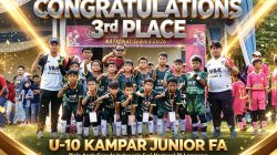 Juara 3 Nasional Piala Garuda, Kampar Junior FA U-10 Amankan Tiket ke China