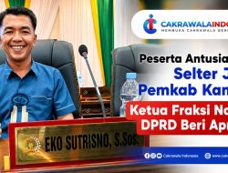 Peserta Antusias Ikuti Selter JPTP Pemkab Kampar, Ketua Fraksi NasDem DPRD Beri Apresiasi