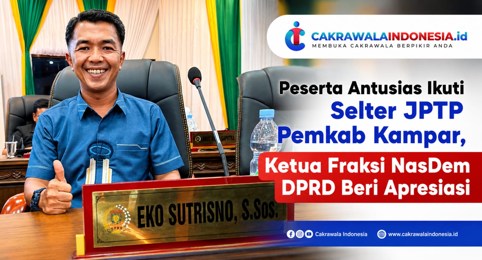 Ketua Fraksi NasDem Kampar