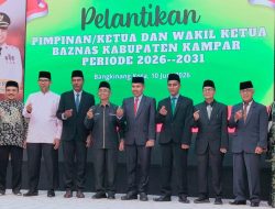 Purna Tugas, Purwadi Titip Pesan ke BAZNAS Kampar: Bekerja Lebih Baik dan Mensejahterakan Masyarakat
