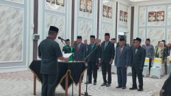 Bupati Kampar Ahmad Yuzar Lantik Pimpinan BAZNAS Kampar Periode 2026-2031