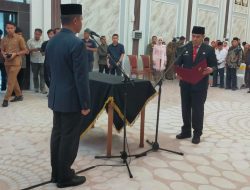 Dr. Ardi Mardiansyah Resmi Dilantik Bupati Kampar sebagai Sekretaris Daerah