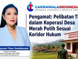 Pengamat: Pelibatan TNI dalam Koperasi Desa Merah Putih Sesuai Koridor Hukum