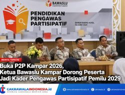 Buka P2P Kampar 2026, Ketua Bawaslu Kampar Dorong Peserta Jadi Kader Pengawas Partisipatif Pemilu 2029