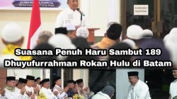 Tiba Tengah Malam di Batam, Suasana Haru dan Tangis Bahagia Sambut 189 Jamaah Haji Rohul