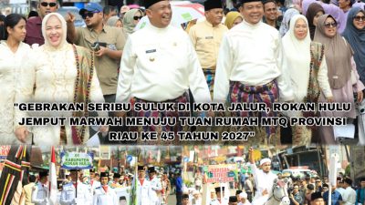 Rombongan Pawai Ta'aruf Kontingen Rohul