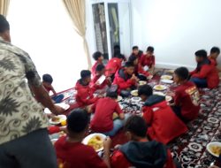 Wabup Misharti Hidangkan Sarapan Pagi untuk Tim Kampar Junior FA Jelang Bertolak ke Lampung