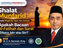 Shalat Munfarid pada Maghrib, Isya, dan Subuh: Apakah Bacaan Al-Fatihah dan Surat Dibaca Jahr atau Sirr?