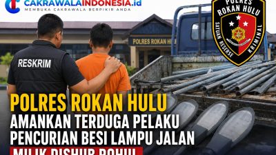 Pencurian Lampu Jalan