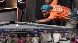 Turnamen Biliar HUT Bhayangkara ke-80 Resmi Dibuka, Polres Rohul Ajak Generasi Muda Jauhi Narkoba dan Judol