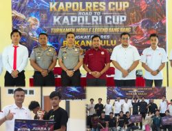 Tiga Tim Terbaik Turnamen Mobile Legends Polres Rohul Melaju ke Kapolda Riau Cup 2026