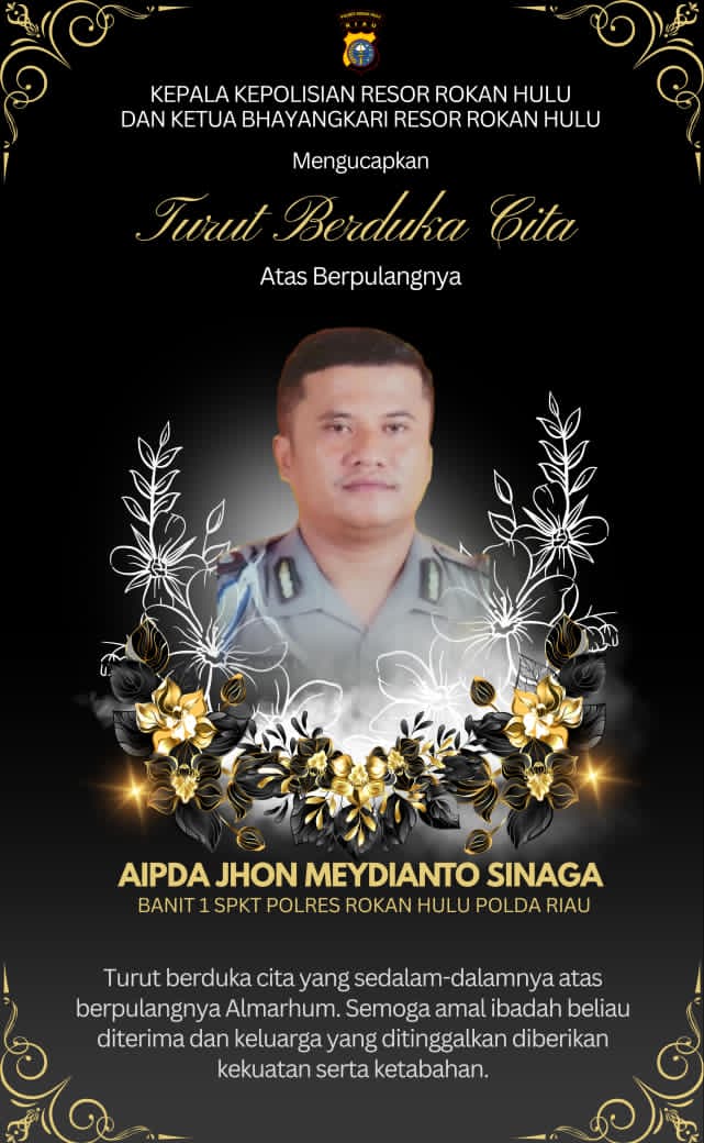 Anggota Pores Rohul Meninggal