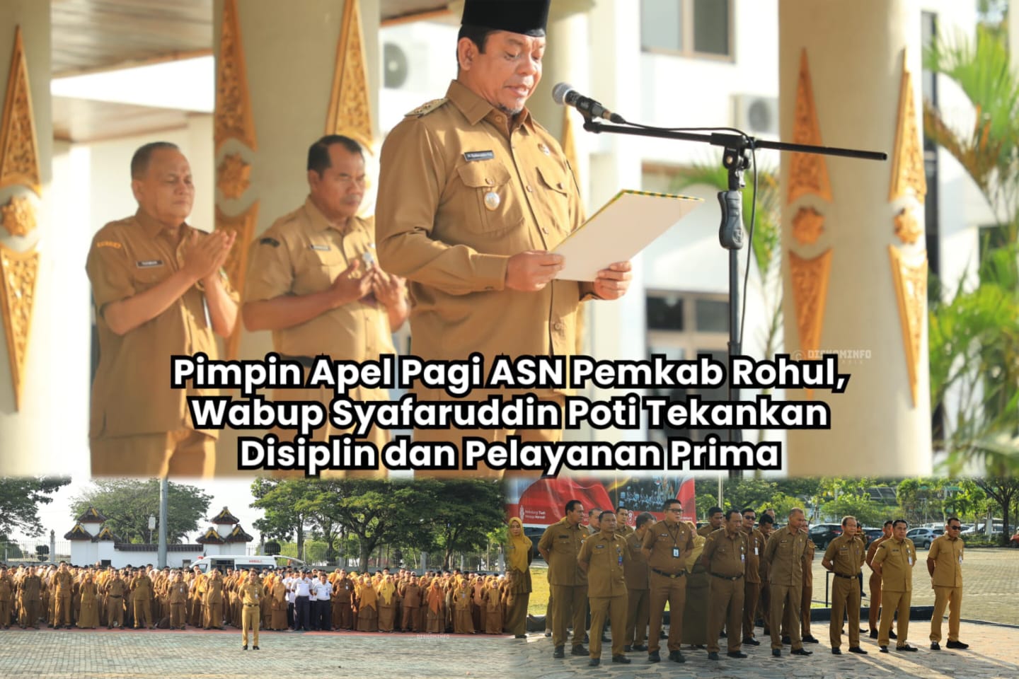 Apel Pagi ASN Pemkab Rohul