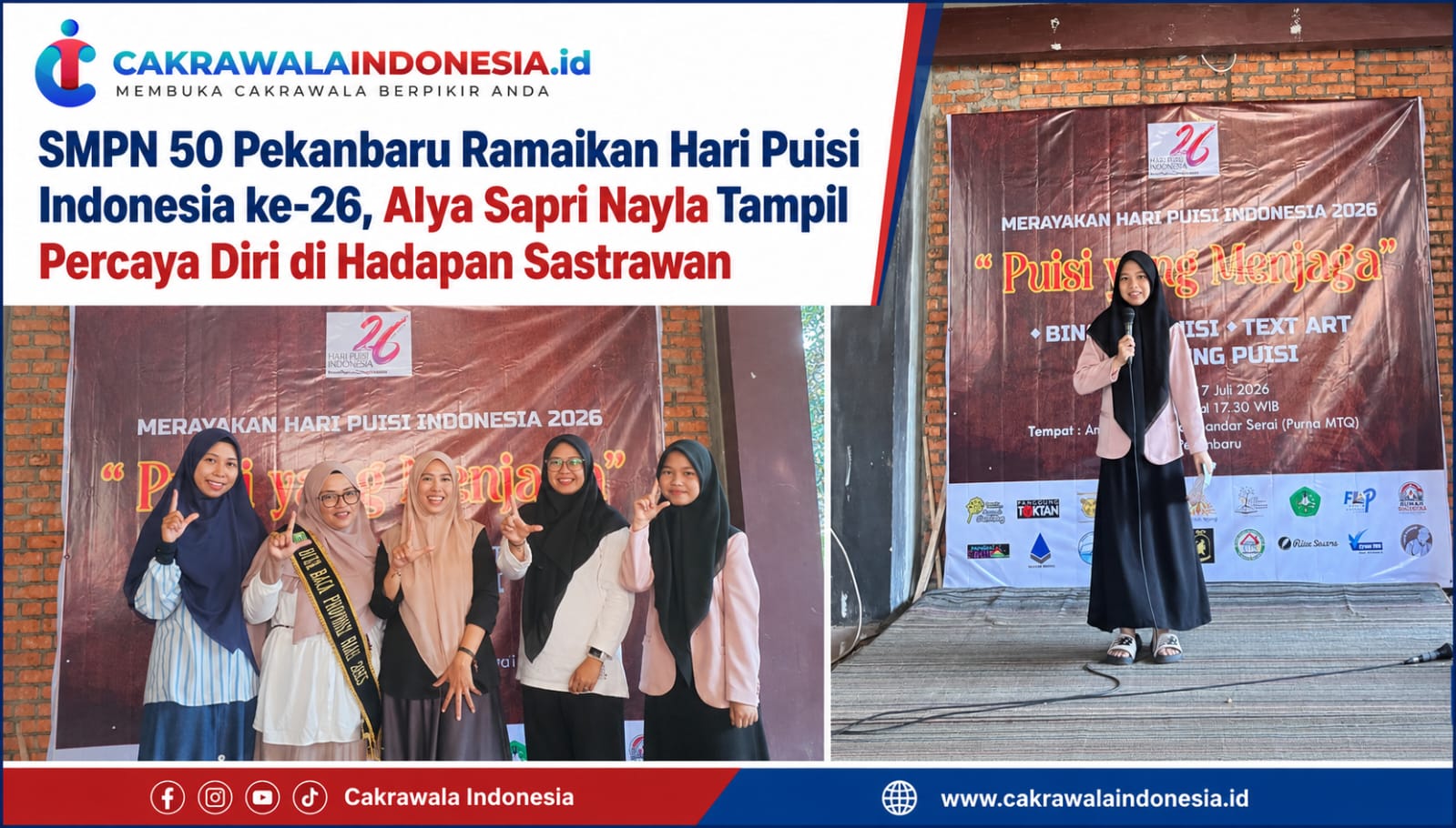 Hari Puisi Indonesia ke 26