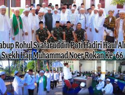 Wabup Syafaruddin Poti Hadiri Haul ke-66 Alm. Syekh Haji Muhammad Noer Rokan