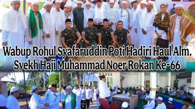 Haul ke-66 Alm. Syekh Haji Muhammad Noer Rokan