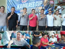 Hadiri Kejuaraan Domino Kapolres Cup I, Wabup Syafaruddin Poti Apresiasi Polri Perkuat Kebersamaan dengan Masyarakat