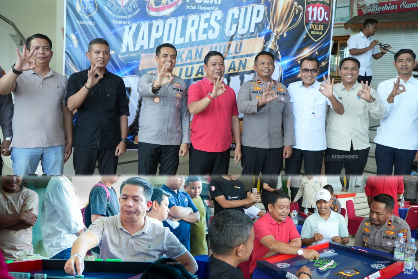 Lomba Domino Kapolres Cup