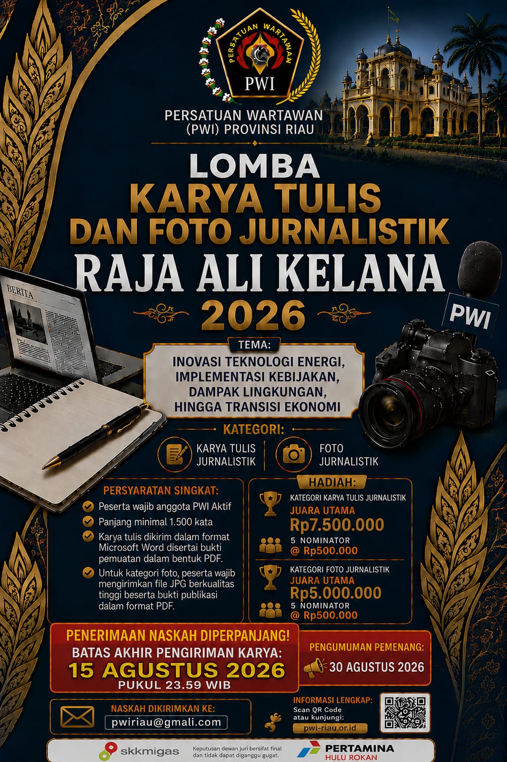 Lomba Karya Tulis dan Foto Jurnalistik