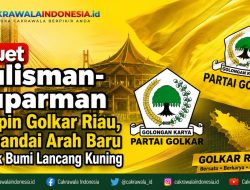 Duet Yulisman–Suparman Pimpin Golkar Riau, Menandai Arah Baru Politik Bumi Lancang Kuning
