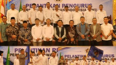 Pelantikan PWI Kepulauan Meranti