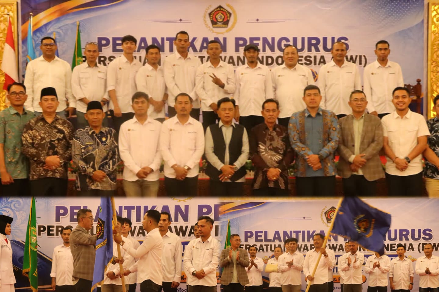 Pelantikan PWI Kepulauan Meranti