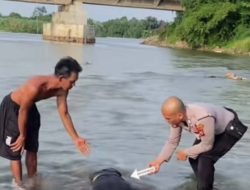 Heboh! Sesosok Mayat Pria Ditemukan Mengapung di Area Jembatan Sungai Rokan Ujung Batu