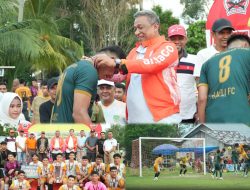 Pembinaan Generasi Muda, Bupati Anton Tutup Open Turnamen Mini Soccer Hunter II Cup 2026 di Rambah