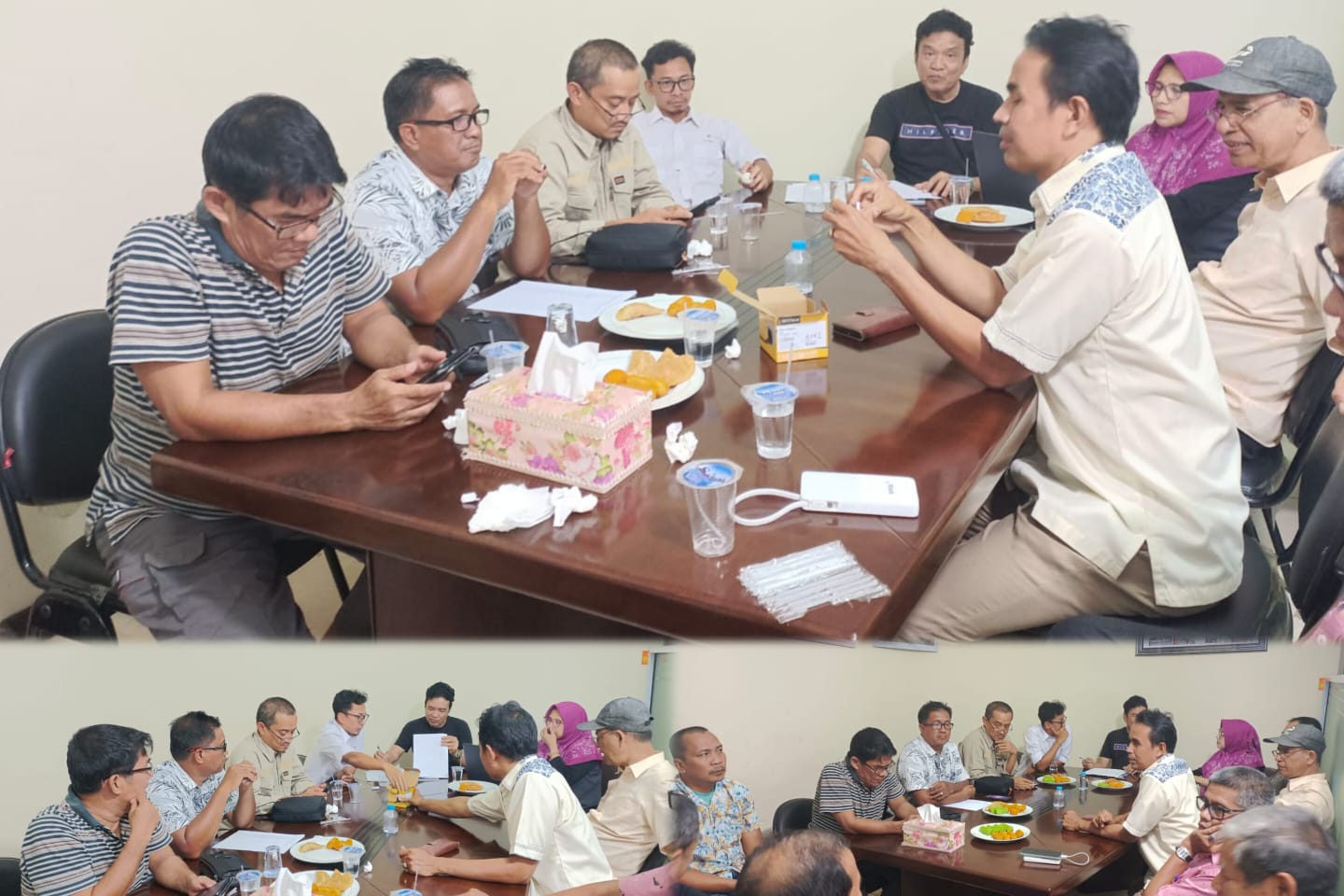 Persiapan Laga Persahabatan Tenis Meja