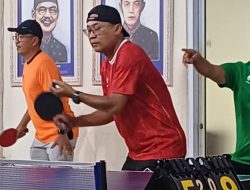 42 Peserta Ramaikan Fun Pingpong, PWI Riau-SKK Migas-EMP Perkuat Kolaborasi