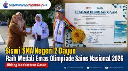 Siswi SMA Negeri 2 Dayun Raih Medali Emas Olimpiade Sains Nasional 2026 Bidang Kedokteran Dasar