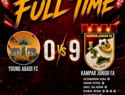 Berkat Doa Masyarakat, Kampar Junior FA U-17 Pesta Gol 9-0 Atas Young Abadi FC di Piala Soeratin