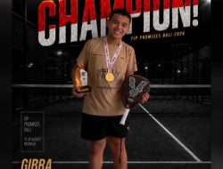 Atlet Muda Riau, Gibra Hazell Alvaro Ukir Prestasi di Panggung Padel Internasional