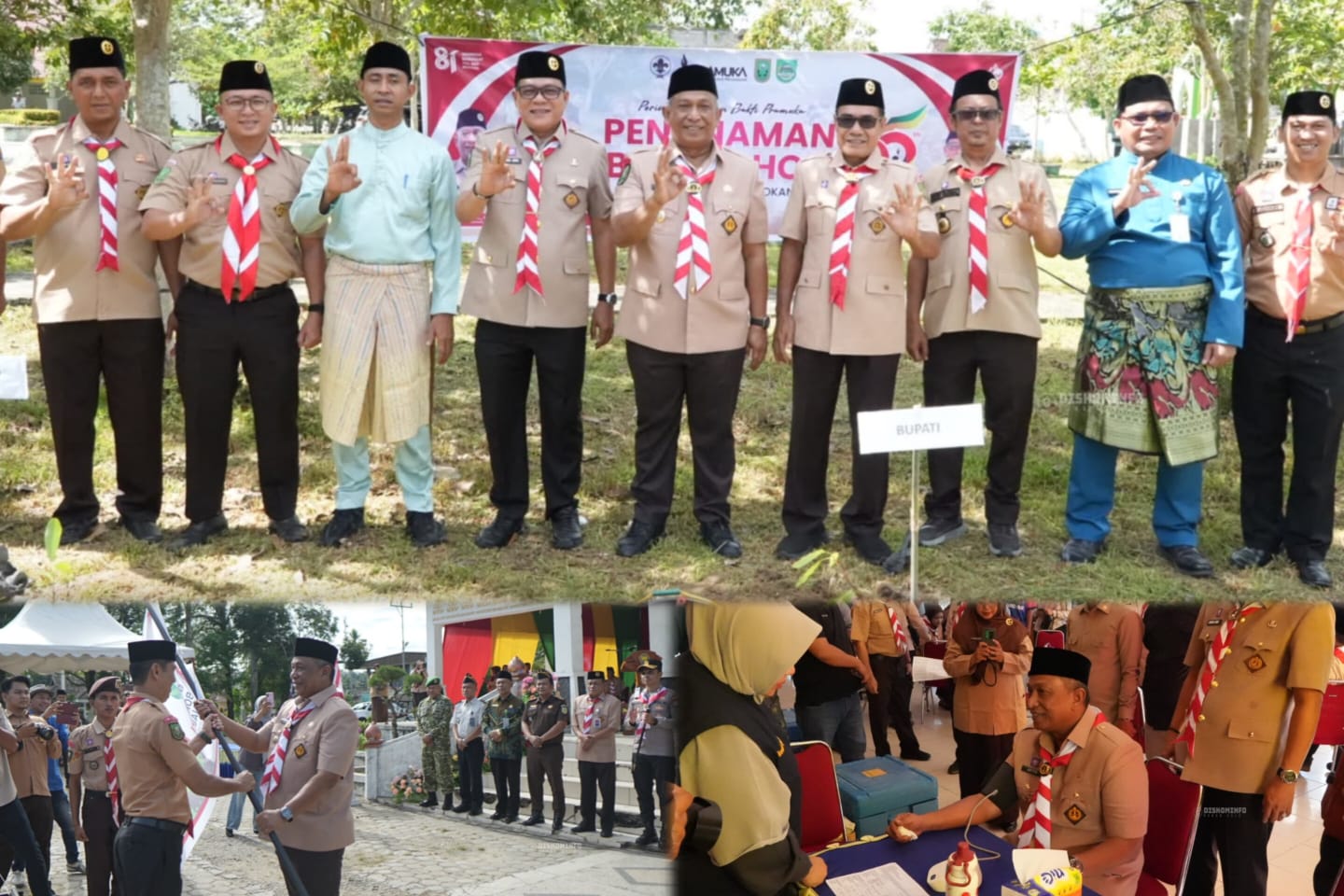 Bulan Bhakti dan Pelepasan Jamnas Kwarcab Rohul