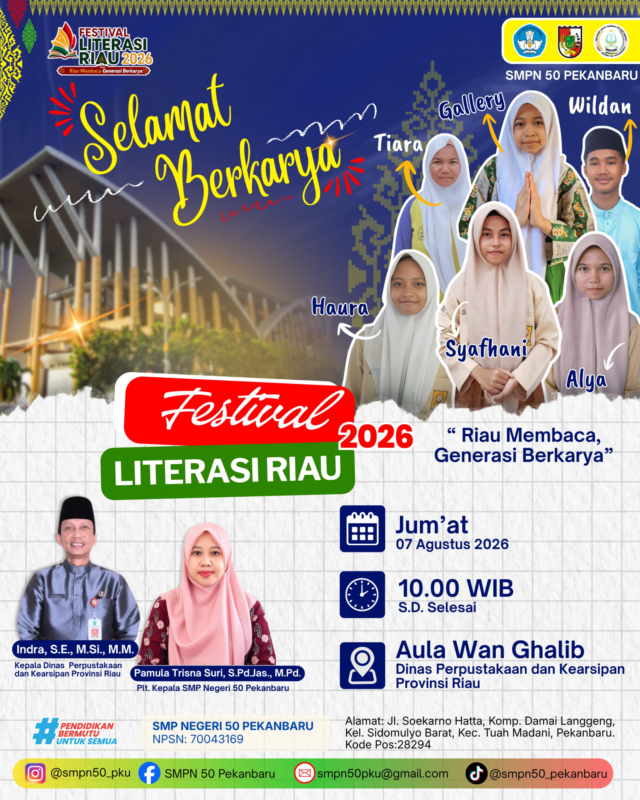 Festival Literasi Riau 2026
